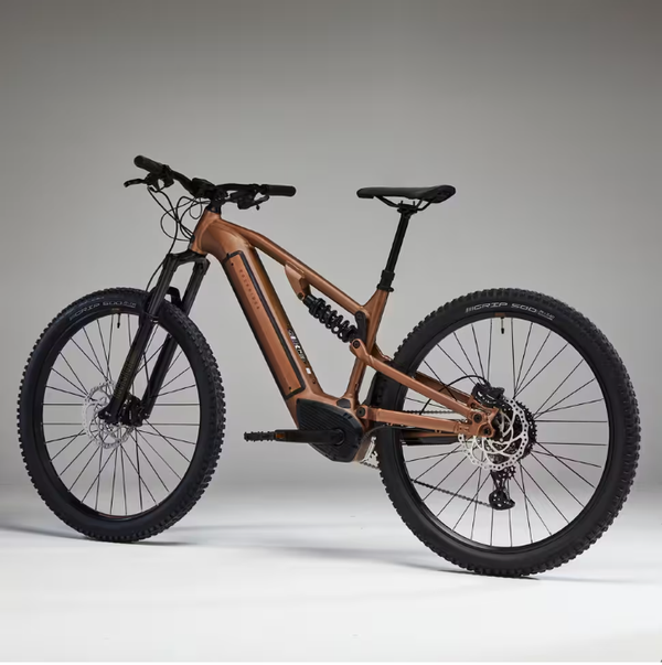 ROCKRIDER Bici elettrica a pedalata assistita Mtb E-EXPL 700 S bronzo 29" - 630 Wh