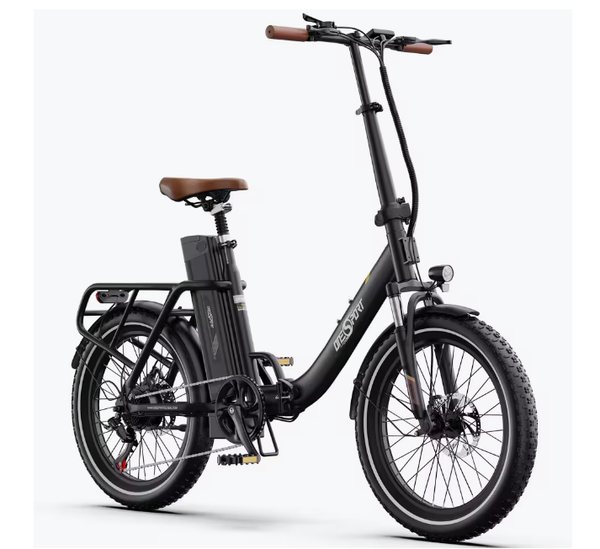 ONESPORT OT16-2 Bicicletta elettrica pieghevole retrò – motore da 250 W