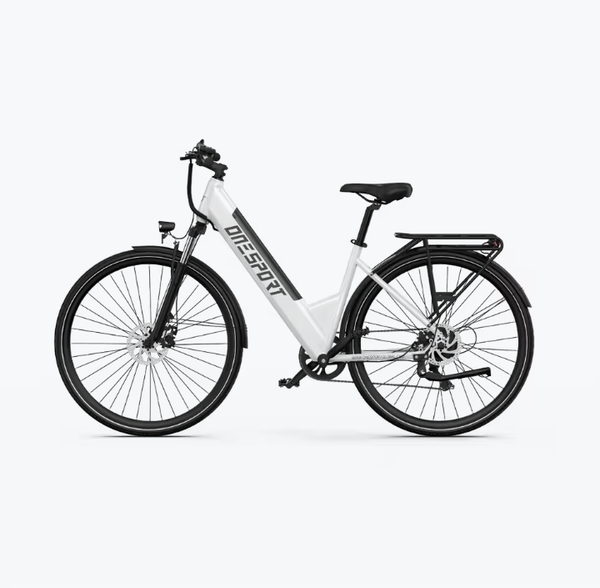 ONESPORT Bici elettrica urbana Onesport OT12, 250 W con batteria da 36 V 13 Ah