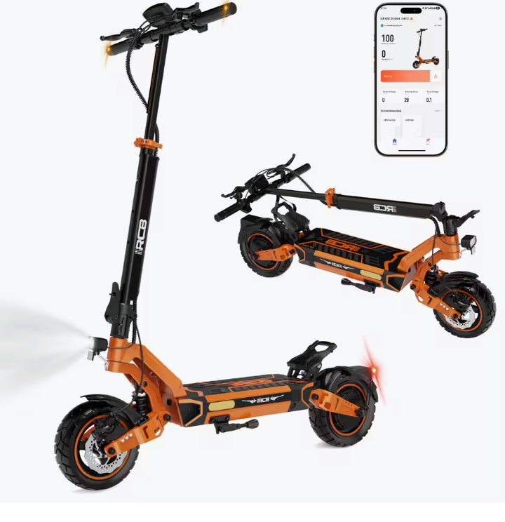 RCB Monopattino RCB D7 Ultra 20.8Ah con NFC & Frecce - 100km