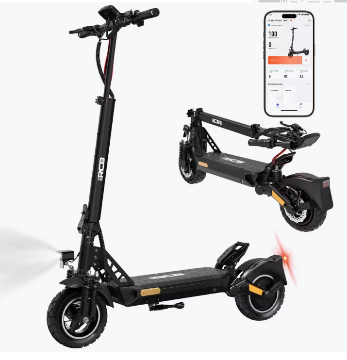 RCB Monopattino RCB D5 Ultra 20.8Ah con NFC, frecce anteriori/posteriori - 100km