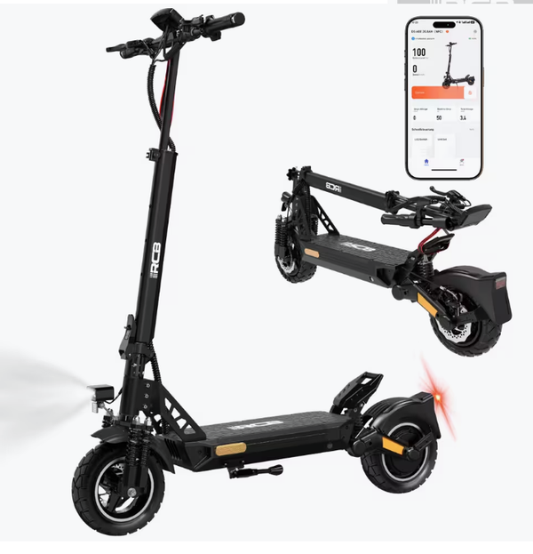 RCB Monopattino RCB D5 Ultra 20.8Ah con NFC, frecce anteriori/posteriori - 100km