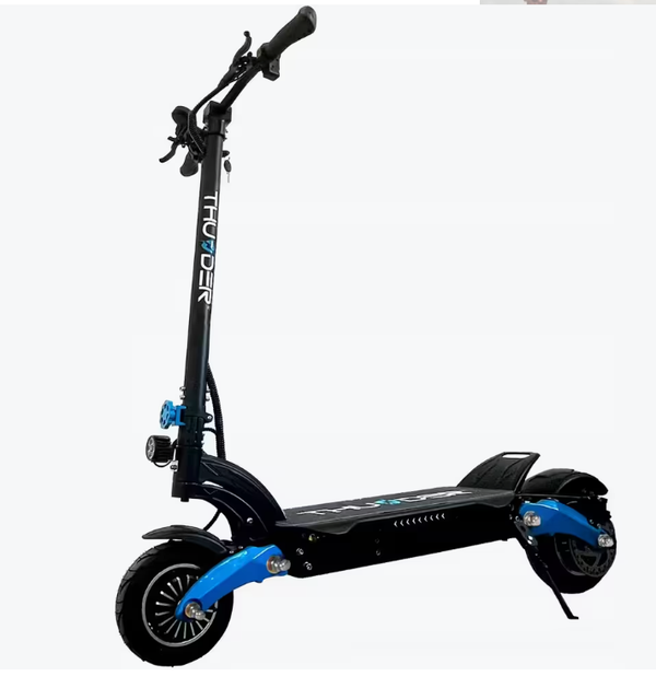 THUNDER Monopattino elettrico FLUX-18AH THUNDER pieghevole 1000W 48V 18Ah autonomia 50 k