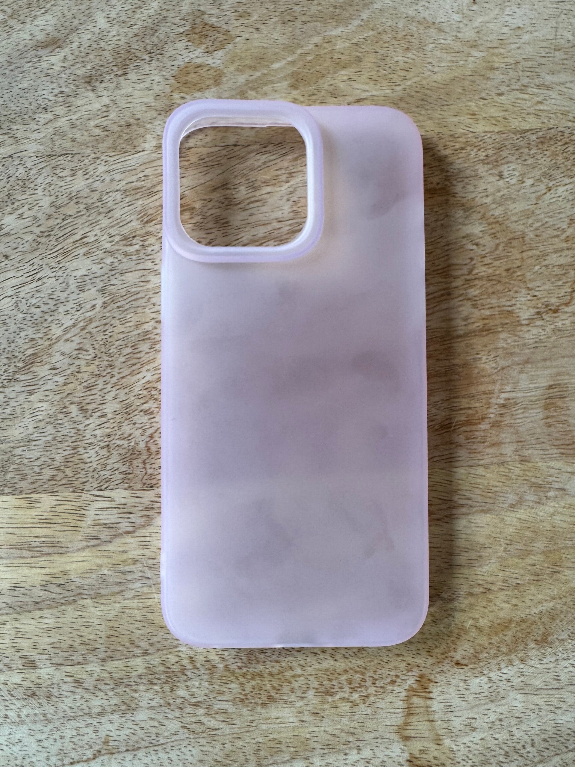 iPhone 15 Pro Max Softcase Pink