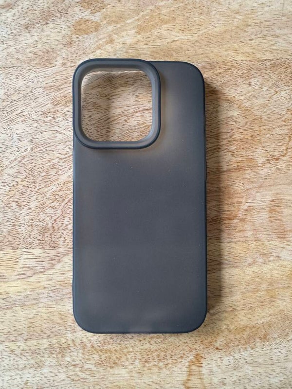 iPhone 15 Pro Softcase Black