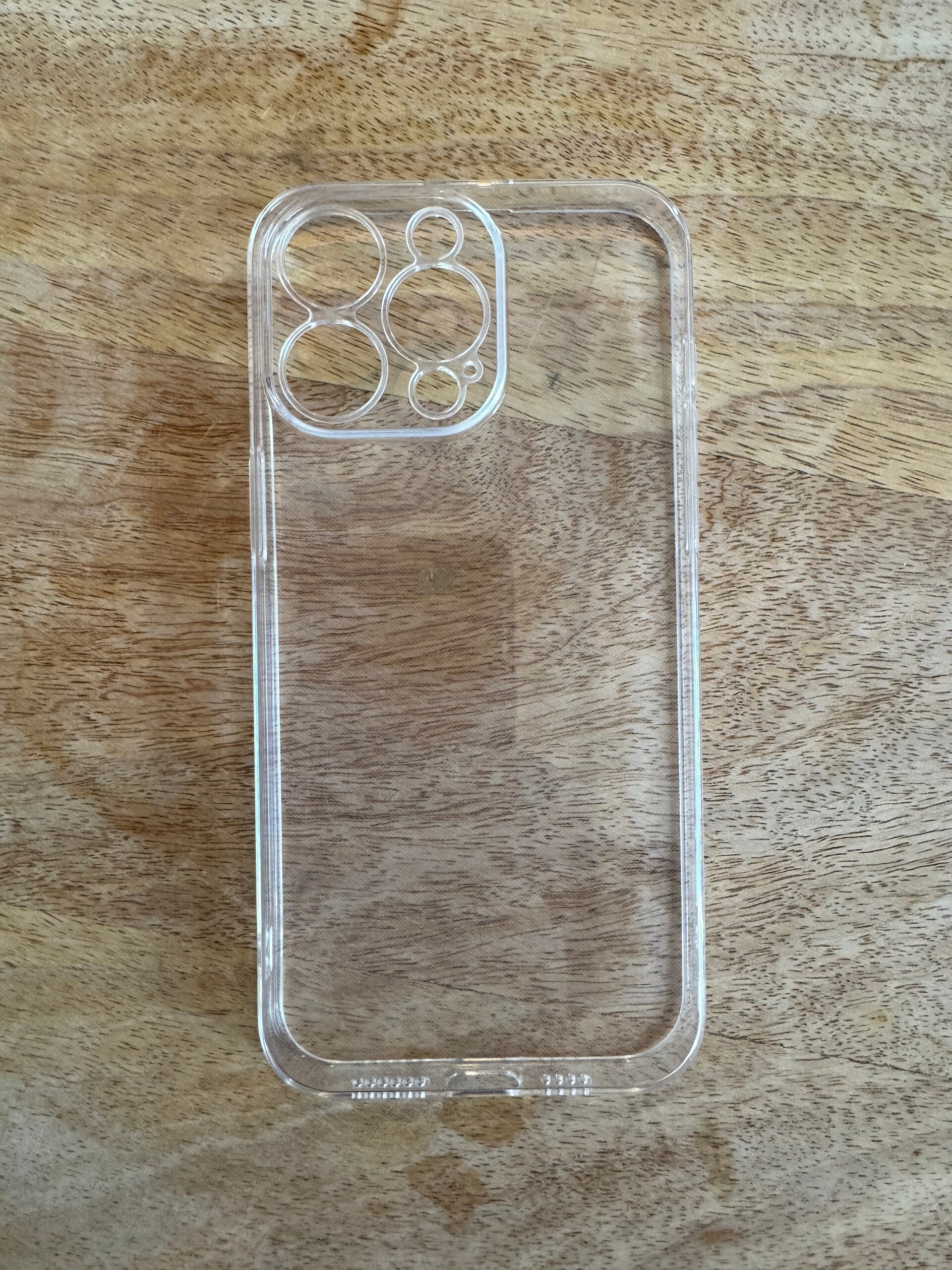 iPhone 15 Pro Max Softcase Transparant