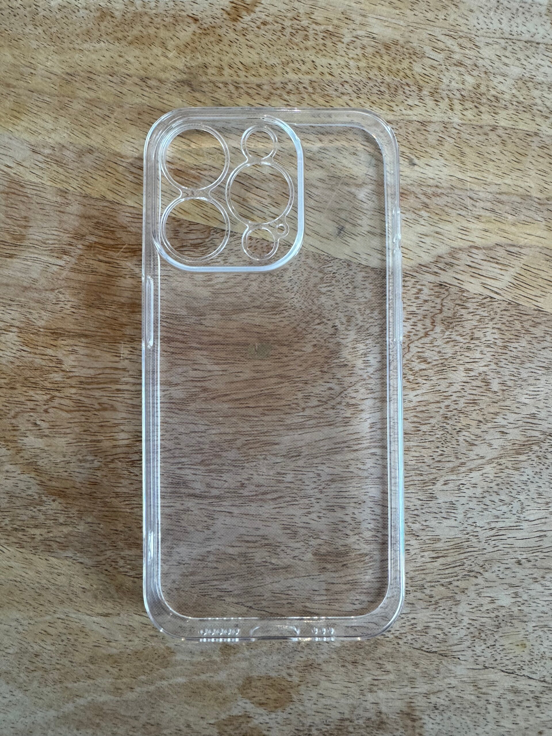 iPhone 15 Pro Softcase Transparant
