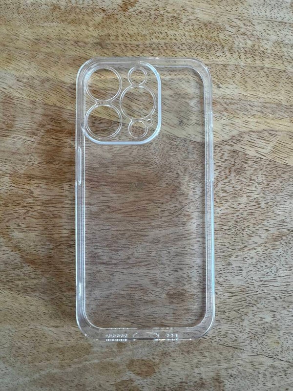 iPhone 15 Pro Softcase Transparant