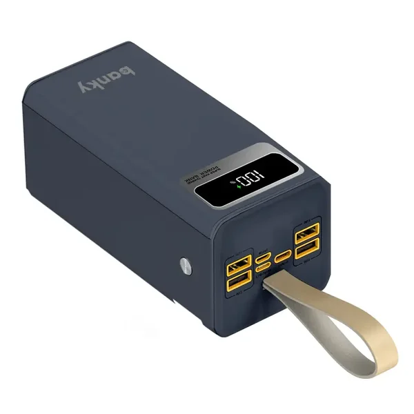 Powerbank 50.000mAh 22.5W Powerstation snellader met zaklamp