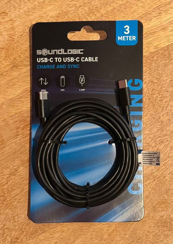 Soundlogic USB C - C 3 Meter