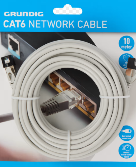 Grundig Netwerkkabel 10 meter
