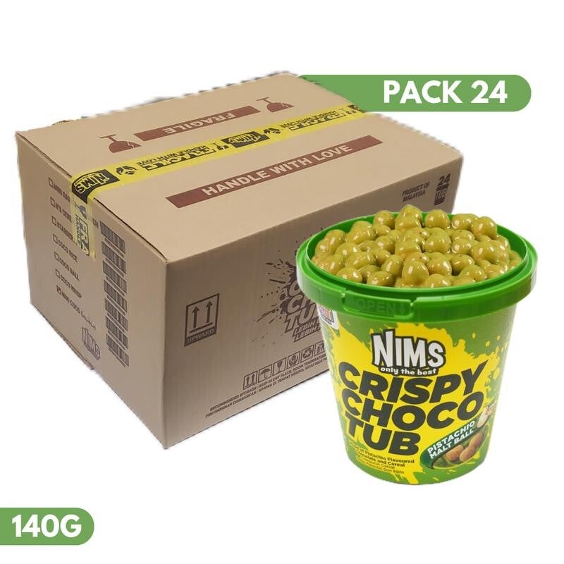 Nims Pistachio Malt Ball 140g (PACK 24)
