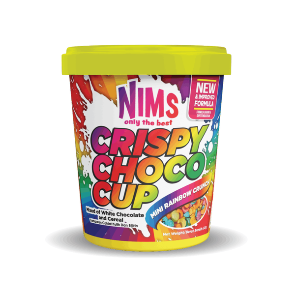Mini Rainbow Crunch With White Chocolate 60g