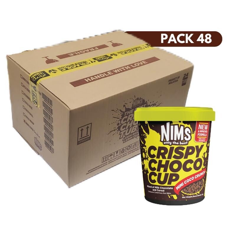 Mini Coco Crunch With Milk Chocolate 60g (PACK 48)