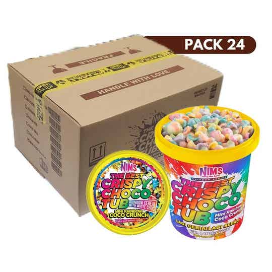 Mini Rainbow Crunch With White Chocolate 250g (PACK 24)