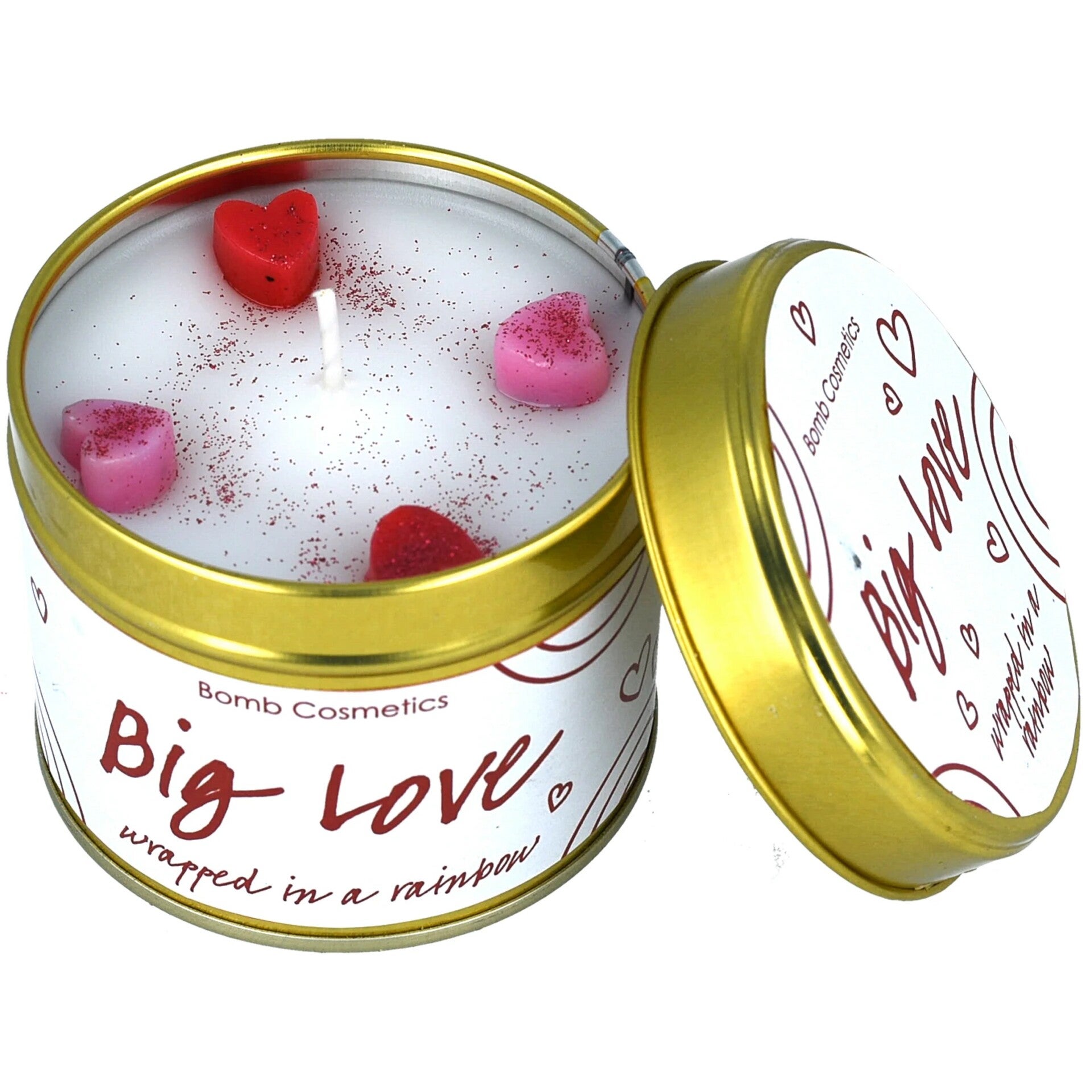 Big Love Tin Candle: Wrapped in a Rainbow