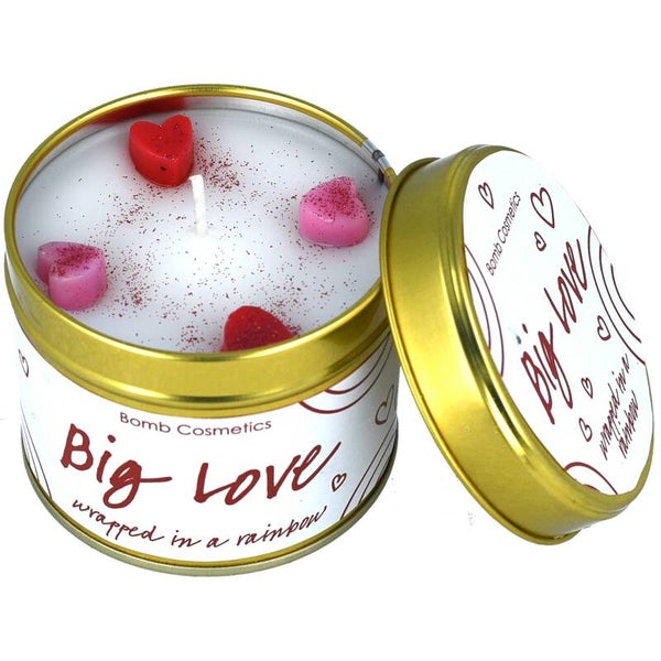 Big Love Tin Candle: Wrapped in a Rainbow