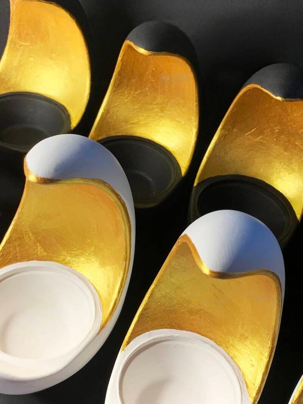 Crescent Moon Tea Candle Holder