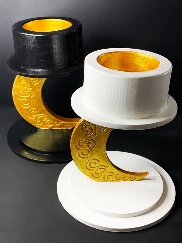 Islamic Moon Candle Holder