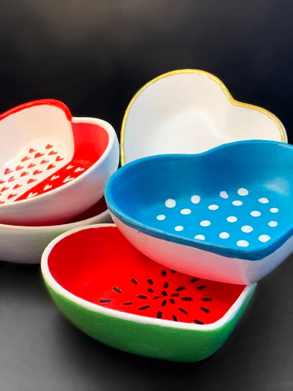 Heart Trinket Dishes