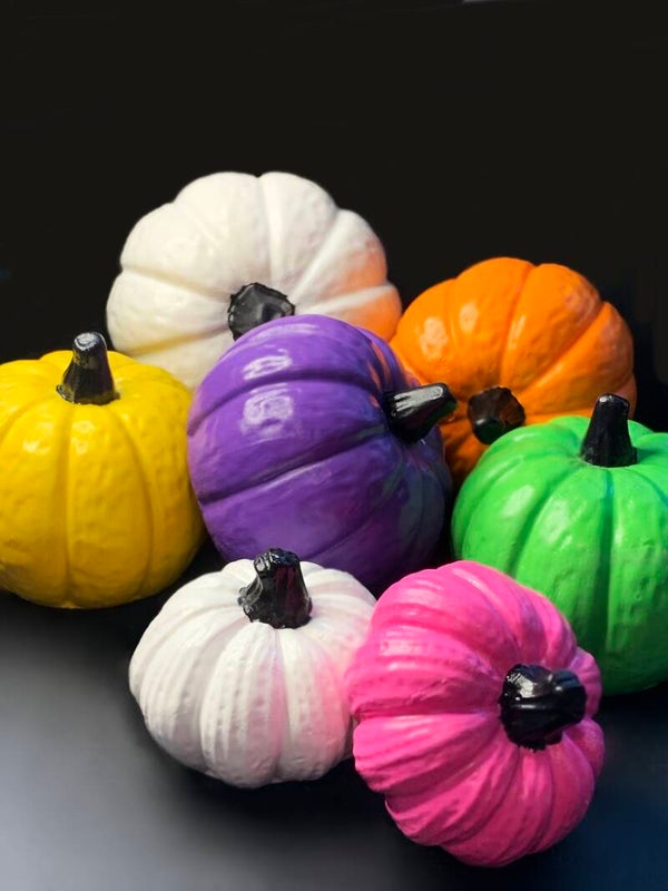 Pumpkin Ornaments - Set of 3