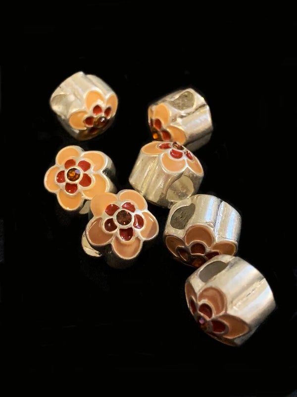 Enamel & Rhinestone Beads