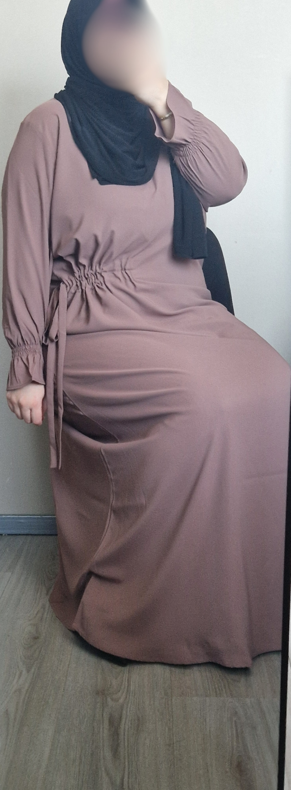 Abaya Zaineb taupe