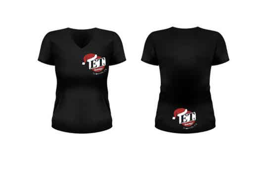 Women's Santa Hat Shirt