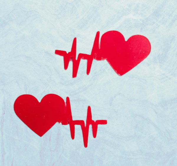 Oorstekers hart met sinusritme