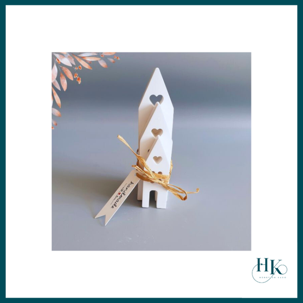 Porseleingips Decoratieve Huisjes