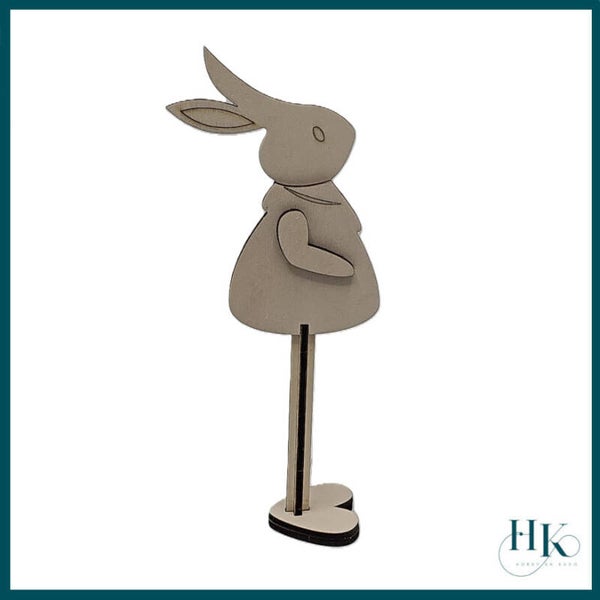 Paashaas vrouwtje DIY pakketje