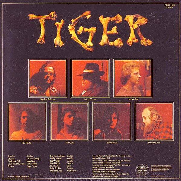 James George Thompkins – Big Jim Sullivan, Tiger