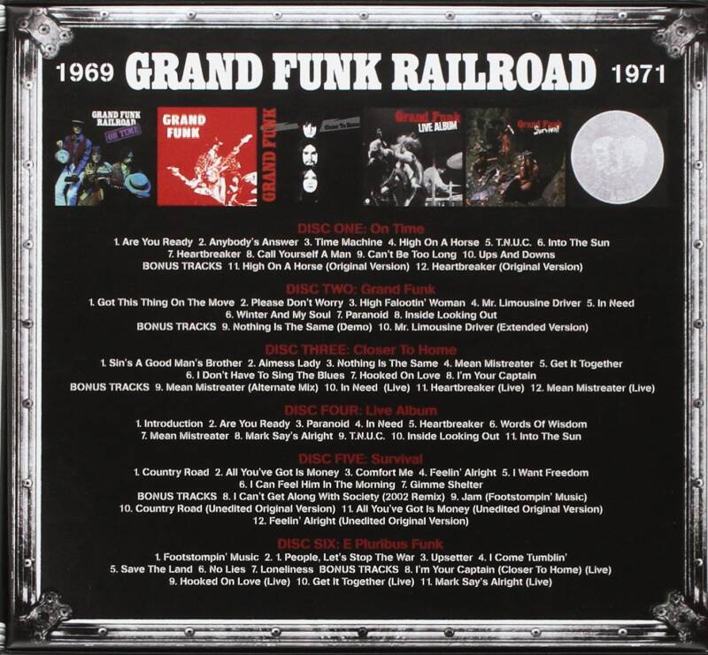 Grand Funk Railroad – EMI 8