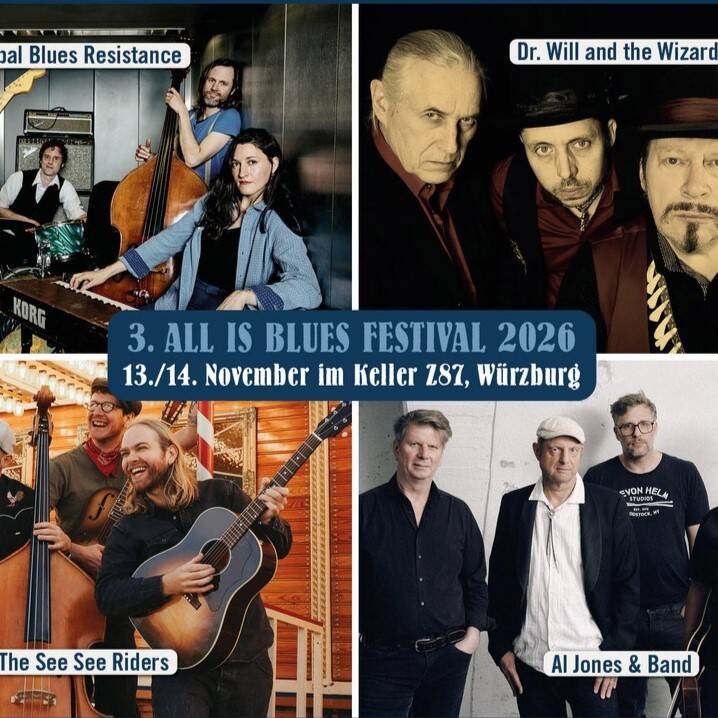 3. All Is Blues Festival 2026 Würzburg