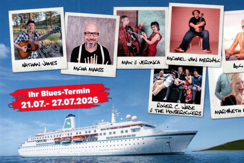 Blues Blues Blues – Binz, Göhren, Jeinsen, Kiel, MS Deutschland