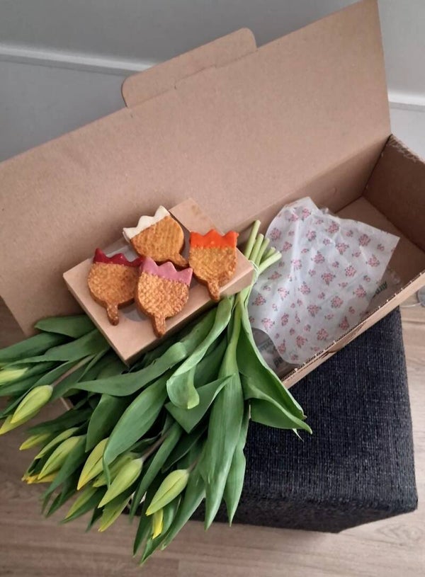 PAASACTIE! Tulpen en boterkoek