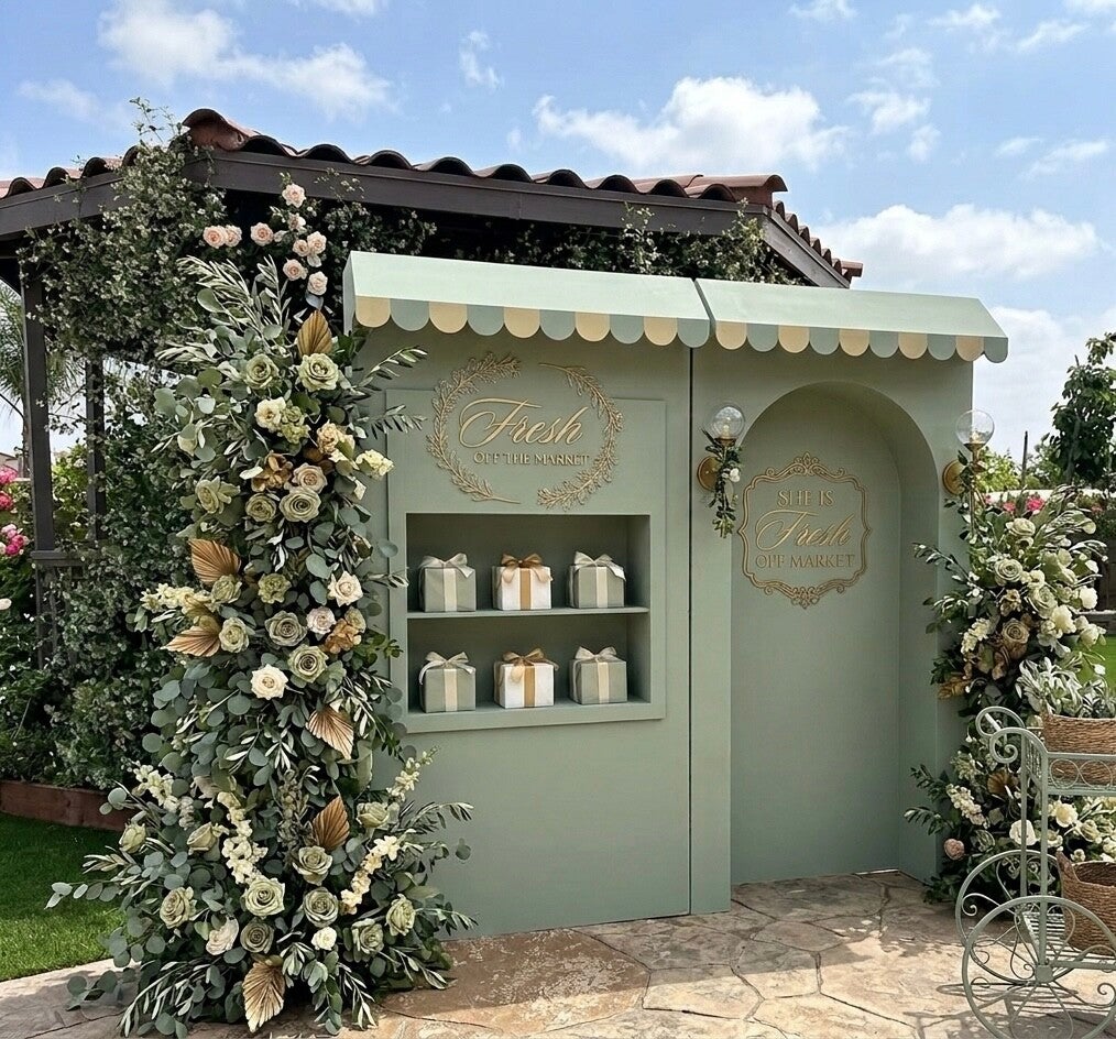 She is Fresh Off The Market Backdrop for Sale