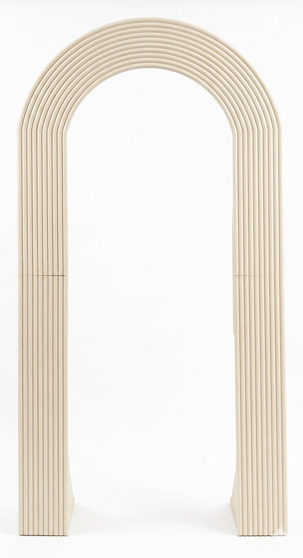 Open Oval Ripple Arch