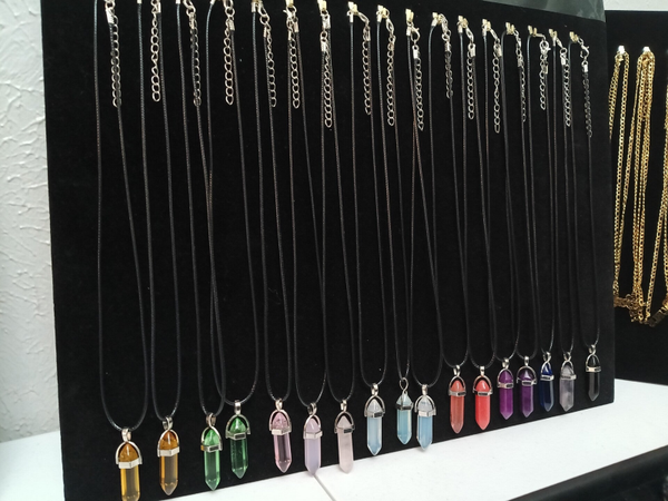 Chrystal necklaces