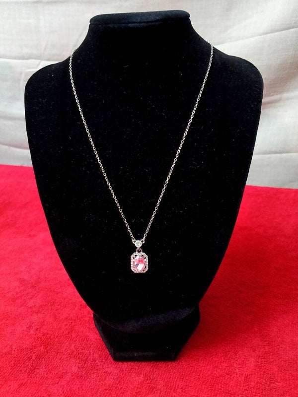 Pink ruby Necklace