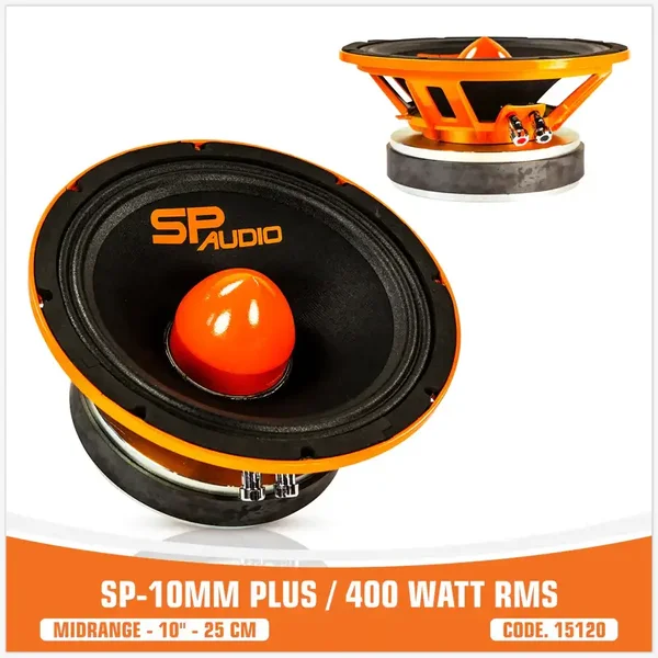 SP 10MM PLUS MIDRANGE EXTREME 10"/25CM BIG MODEL! 400W RMS