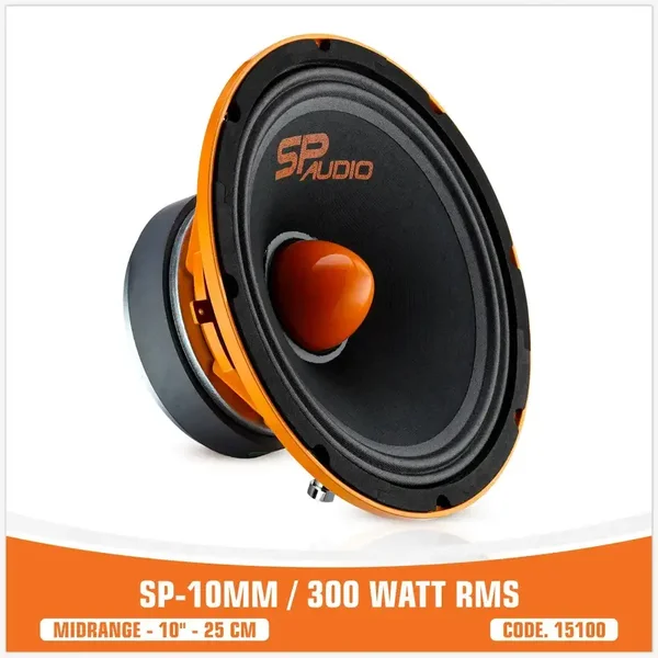 SP 10MM MIDRANGE EXTREME 10"/25CM 300W RMS UNIT