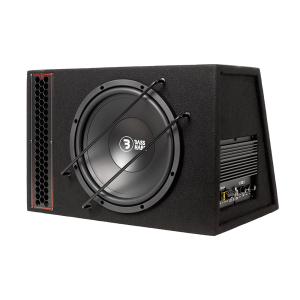 Bass habit 12″ active subwoofer with built-in amp