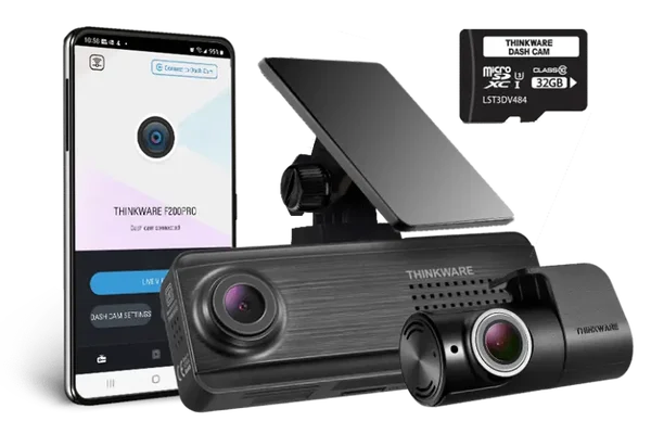 THINKWARE F200 Front & rear WiFi