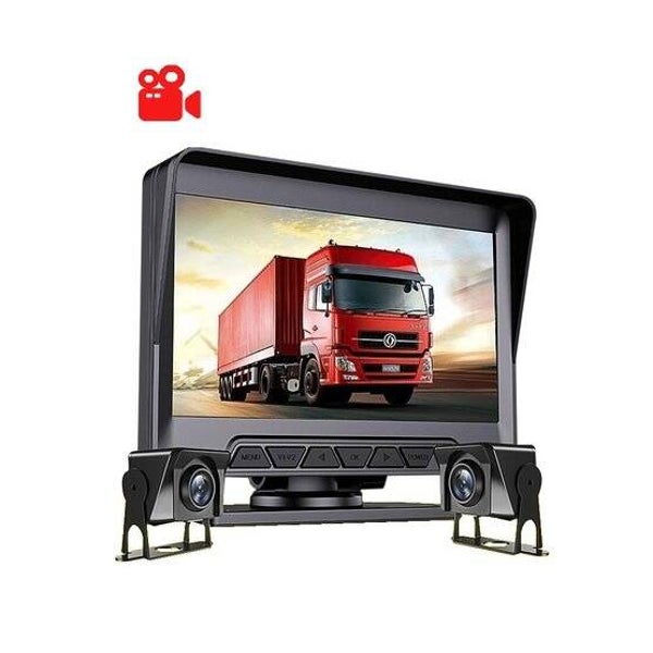 2 CH 7” Steelmate C20 DVR recording / reverse camera