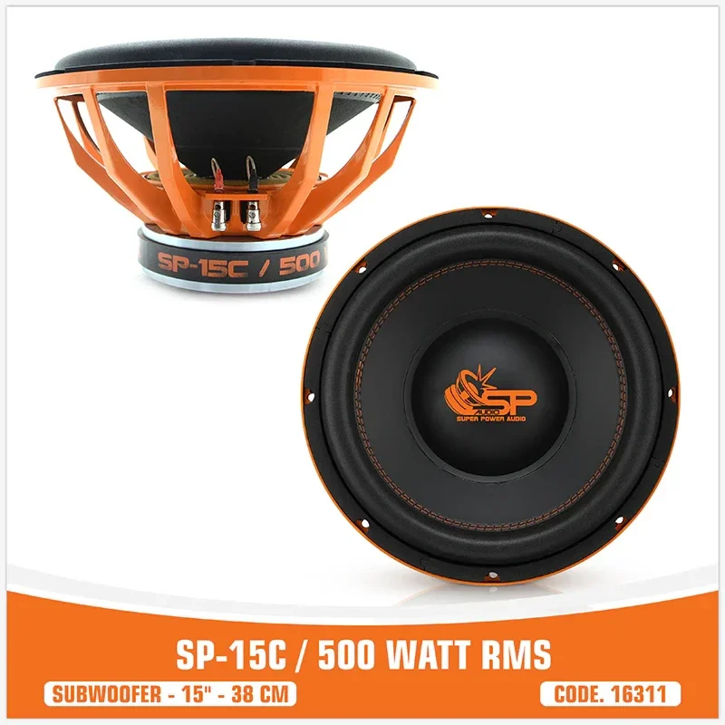 SP 15C SUBWOOFER 15"/38CM 500W RMS
