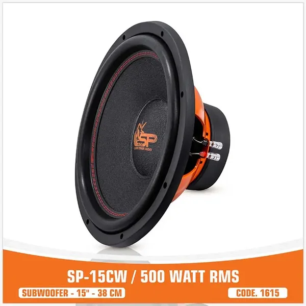 SP 15CW ENTRY LEVEL SUBWOOFER / 500W RMS
