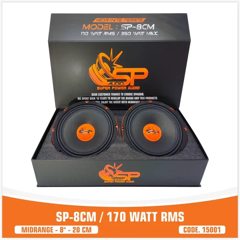 SP 8CM MIDRANGE BEST SELLER 8"/20CM 150W RMS