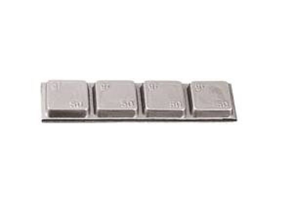 Contrappeso adesivo autocarro 100gr. basso 25gr. x4 - 10pz. Codice: CP06100B