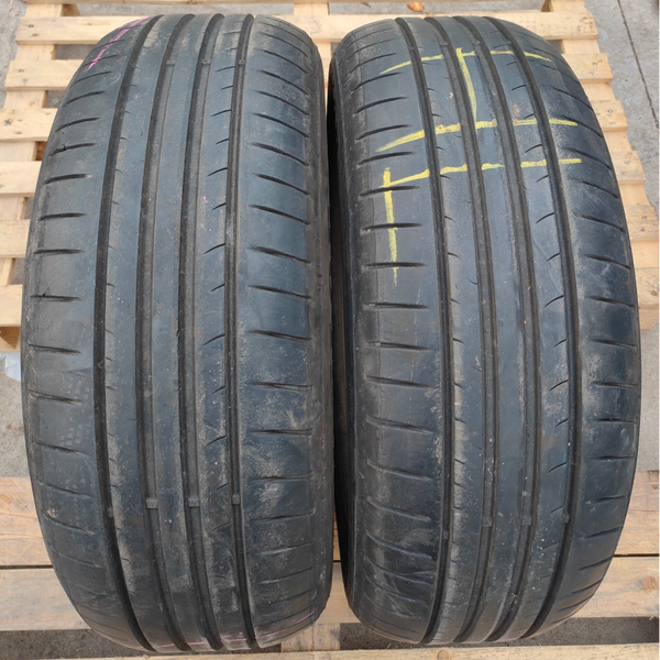 N 02 GOMME 205 60 R 16 96 V DUNLOP SPORTBLU ESTIVO DOT 2017 RIF 3442